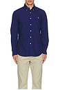 view 4 of 5 Oxford Sport Shirt in Chalet Blue