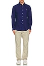 view 5 of 5 Oxford Sport Shirt in Chalet Blue