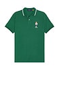 view 1 of 5 Short Sleeve Novelty Bear Polo in Antique Green