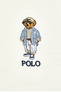 view 3 of 5 Short Sleeve Artisan Mesh Novelty Bear Polo in Nevis