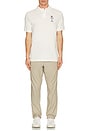 view 5 of 5 Short Sleeve Artisan Mesh Novelty Bear Polo in Nevis