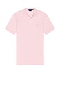 view 1 of 5 Short Sleeve Mesh Polo in Bath Pink