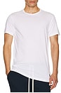 view 4 of 5 Slim Fit Cotton 3 Pack Undershirt in White