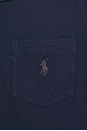 view 3 of 5 Short Sleeve Johnny Collar Polo in Newport Navy