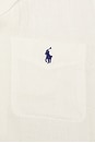 view 3 of 5 Linen Andy Camp Sport Shirt in Deckwash White