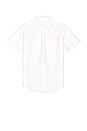 view 2 of 3 Short Sleeve Oxford Shirt in White