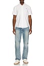 view 4 of 4 Short Sleeve Oxford Shirt in White