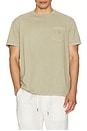 view 4 of 5 Mineral Dyed T-Shirt in Olive