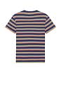 view 2 of 4 Stripe Crewneck T-Shirt in New Classic Navy Multi