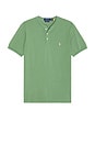 view 1 of 5 Short Sleeve Featherweight Mesh Henley in Fatigue