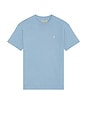 view 1 of 5 Crewneck T-Shirt in Channel Blue