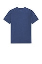 view 2 of 5 Crewneck T-Shirt in Derby Blue Heather