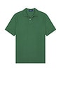 view 1 of 5 Short Sleeve Mesh Polo in Washed Forest