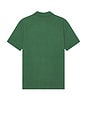 view 2 of 5 Short Sleeve Mesh Polo in Washed Forest
