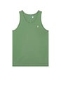 view 1 of 5 Sleeveless Jersey Knit Tank in Fatigue