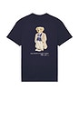 view 1 of 4 Novelty Bear T-Shirt in Newport Navy