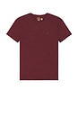 view 1 of 5 Short Sleeve Crewneck T-Shirt in Wine Heather