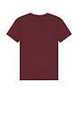 view 2 of 5 Short Sleeve Crewneck T-Shirt in Wine Heather
