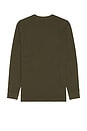 view 2 of 5 Long Sleeve Crewneck T-Shirt in Olive