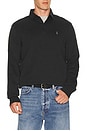 view 4 of 5 Long Sleeve Rib Hem Polo in Polo Black Heather