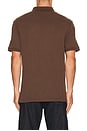 view 2 of 5 Short Sleeve Soft Touch Polo in Nutmeg Brown Heather