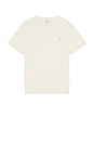 view 4 of 5 Short Sleeve Crewneck T-Shirt in Parchment Cream