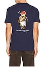view 1 of 5 T-SHIRT in Newport Navy Society Bear