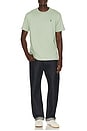 view 3 of 5 Short Sleeve Crewneck T-Shirt in Light Green