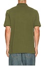 view 2 of 5 Short Sleeve Mesh Polo in Supply Olive