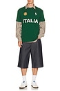 view 3 of 5 Italy Short Sleeve T-Shirt in New Forest