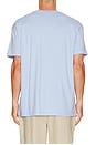 view 2 of 5 Soft Touch Crewneck T-shirt in Pebble Blue