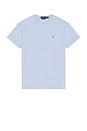 view 4 of 5 Soft Touch Crewneck T-shirt in Pebble Blue