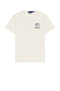 view 4 of 4 Beach Club Print T-Shirt in Deckwash White