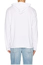 view 2 of 5 Long Sleeve Jersey Knit Hooded T-shirt in White