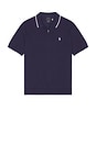 view 4 of 5 Short Sleeve Half Zip Polo in Newport Navy
