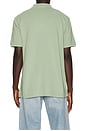 view 2 of 5 Short Sleeve Mesh Polo in Light Green