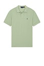 view 4 of 5 Short Sleeve Mesh Polo in Light Green