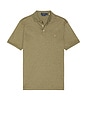 view 4 of 5 Soft Touch Polo in Light Green Heather