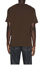 view 2 of 5 Crewneck T-Shirt in Nutmeg Brown