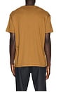 view 2 of 5 T-SHIRT in Cafe Brown