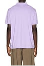 view 2 of 5 Soft Touch Polo Shirt in Powder Purple
