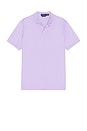 view 4 of 5 Soft Touch Polo Shirt in Powder Purple