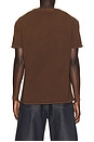 view 2 of 4 T-SHIRT in Copper Brown