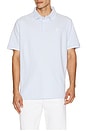 view 1 of 5 Oxford Polo in Office Blue & White