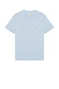 view 5 of 5 T-SHIRT in Chambray Blue