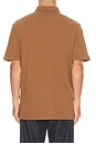 view 2 of 5 Short Sleeve Basic Mesh Litchfield Bear Polo in Luggage Brown