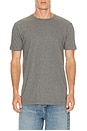 view 2 of 6 Classic Fit Cotton 3 Pack Undershirt in Charcoal Heather, Moss Agate, & Fall Royal