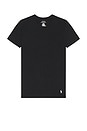 view 6 of 6 Classic Fit Cotton 3 Pack Undershirt in White, Andover Heather, & Polo Black