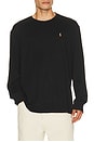 view 1 of 5 Soft Touch Long Sleeve T-Shirt in Polo Black