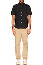 view 5 of 5 Oxford Short Sleeve Shirt in Polo Black